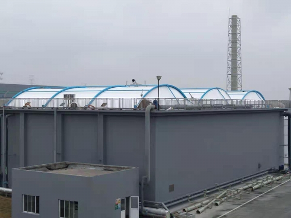 山东膜结构污水池加盖厂家